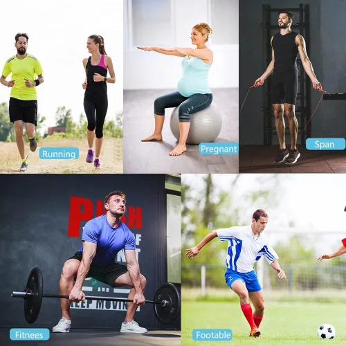 Vista 6 de Barrlves 12 pares de calcetines de fútbol para hombre, calcetines de agarre coloridos antideslizantes para deportes, fútbol, baloncesto, hospital