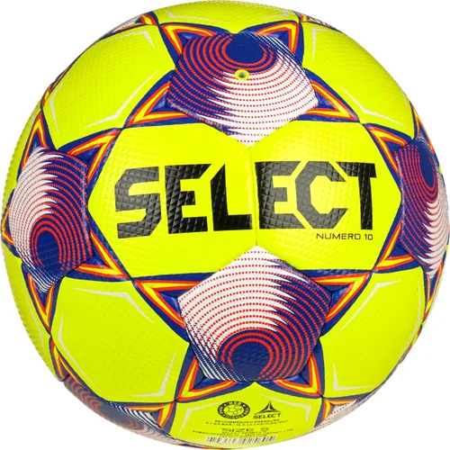 Vista 2 de SELECT Balón de fútbol número 10 Amarillo/Azul/Rojo V25 - 1 Bola