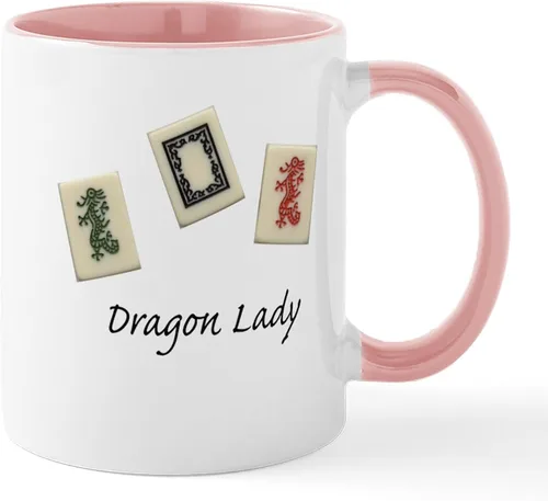 Vista 68 de CafePress Mahjong Mugs - Taza de café de cerámica de 11 oz (11.0 fl oz)