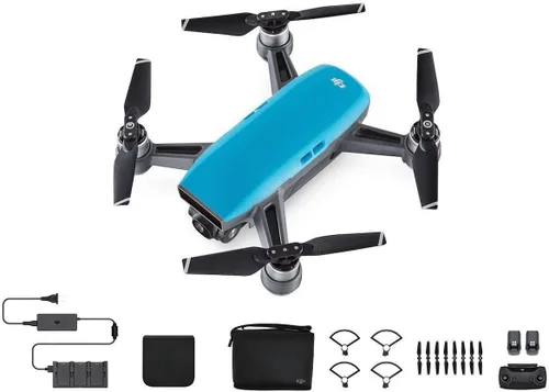 Vista 13 de DJI Spark, Fly More Combo, rojo lava