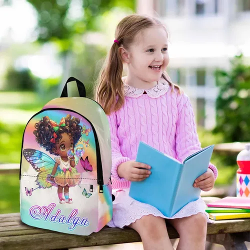 Vista 199 de Texto personalizado Elefante desgaste gafas mochila mochila mochila casual Daypack bolsa para mamá niñas, color86-4, Mochilas Daypack