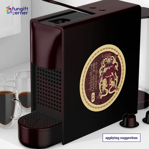 Vista 8 de Tai Sui Amuleto Feng Shui, con general Wu Sui, fuerte símbolo de protección de Feng Shui, calcomanías decorativas, 4.3 pulgadas (paquete de 5)