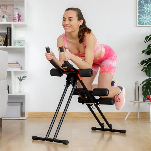Vista 5 de Máquina de Abdominales Plegable con Guía de Ejercicios Plawer InnovaGoods