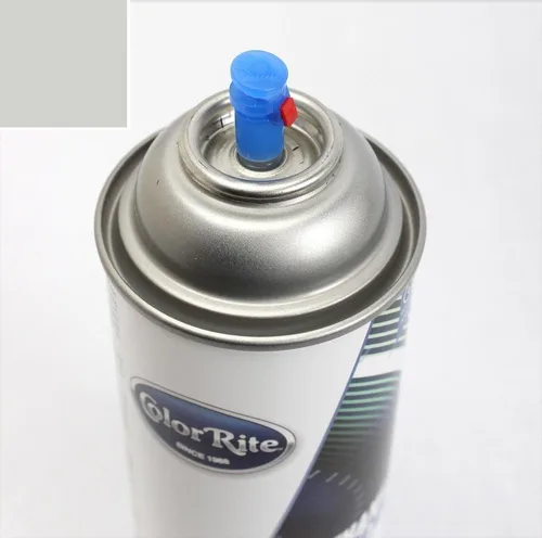 Vista 2 de Aerosol para pintura de retoque automotriz Toyota MR2-Spyder – Color plateado metálico 1D0 – Paquete todo incluido