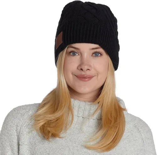 Vista 7 de Gorro Bluetooth unisex con auriculares estéreo inalámbricos compatible con todos los dispositivos Bluetooth