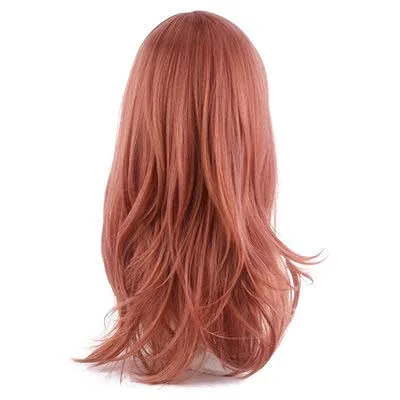 Vista 4 de ZIFUNMUR Anime DenjiAngel Devil Cosplay Peluca Unisex Largo Liso Pelo Sintético Accesorios para Halloween (Angel Devi)