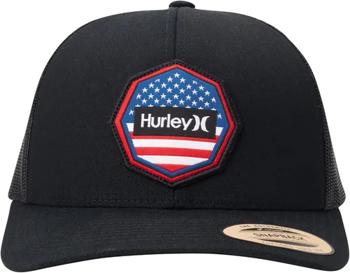 Vista 3 de Hurley Gorro para hombre - Gorra de camionero Ultra Destination Snap Back
