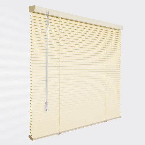 Vista 10 de Mini persianas de aluminio inalámbricas de 1 pulgada, persiana de privacidad horizontal anti-UV negra, mini persiana personalizada para ventanas