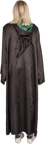 Vista 6 de Disfraz de Halloween de Harry Potter, bata larga negra con capucha