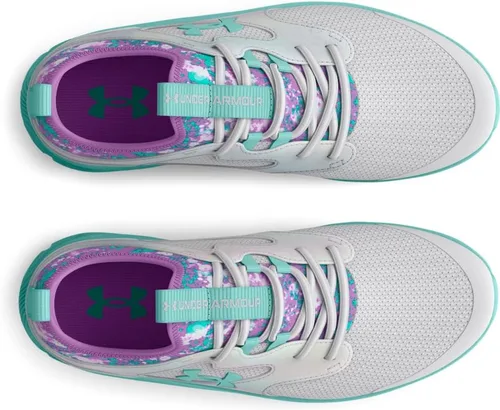 Vista 4 de Under Armour Tenis de correr unisex para niños preescolares Infinity 2.0 con cierre alternativo
