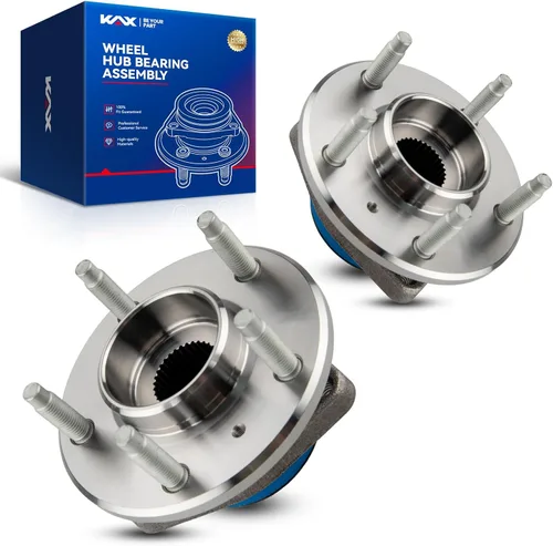 Vista 42 de KAX 510063 Rodamiento de rueda delantera compatible con Toyota Camry 2004-2017, Ford Edge 2007-2014, Toyota Sienna 2004-2010, conjunto de cubo