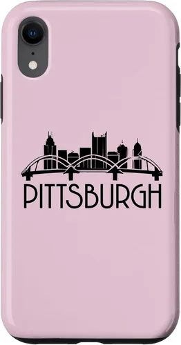 Vista 52 de iPhone 16 Pittsburgh Skyline 412 Steel City Case