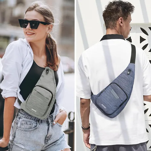 Vista 8 de G4Free Sling Bag RFID Blocking Sling Backpack+Lightweight Sling Crossbody Bag