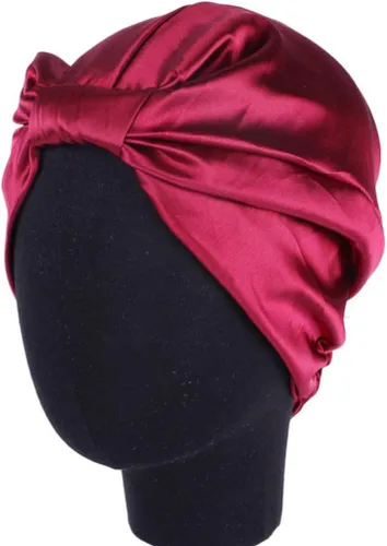 Vista 2 de EXCEART - Gorro de dormir con forro de seda satinada, 3