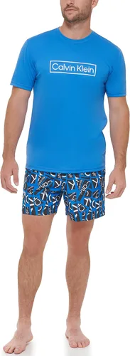 Vista 4 de Calvin Klein Manga corta ligera de secado rápido para hombre, protección UPF 40+