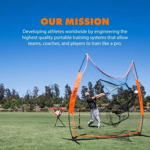 Vista 7 de Bownet Portable Folding Soccer Goal – Pop Up Backyard & Training Soccer Net for Indoor or Outdoor – Easy Setup with Carry Bag