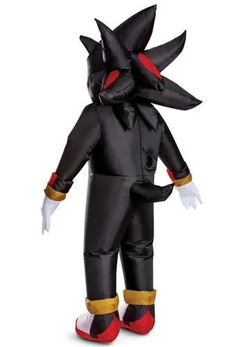 Vista 7 de Disfraz Inflable de Adulto Shadow de Sonic the Hedgehog Multicolor
