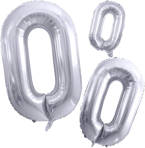 Vista 259 de Goer, conjunto de globos de papel aluminio para decoraciones de cumpleaños, globos de las letras de feliz cumpleaños y de números Oro