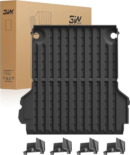 Vista 22 de 3W Alfombrillas para Ford F-150 2015-2025 y F150 Lightning SuperCrew 2022-2025 (sin almacenamiento plano plegable), TPE para todo tipo de clima