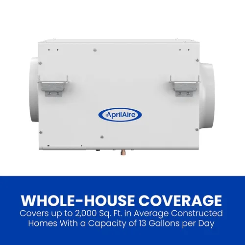 Vista 2 de AprilAire 300 Humidificador para toda la casa autocontenido con ventilador, para hogares con sistemas de ventilación con aire forzado por conductos