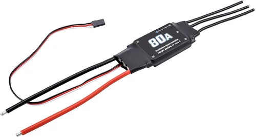 Vista 2 de Readytosky 80A ESC 2-6S Brushless ESC Controlador de velocidad eléctrico