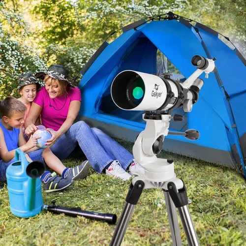 Vista 5 de Gskyer Telescopio, telescopios para adultos, telescopio refractor astronómico AZ de 80 mm para niños, astronomía para adultos, alcance de tecnología