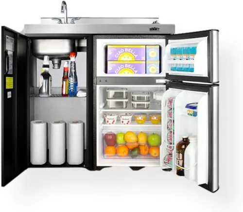 Vista 3 de Summit Appliance CK36EL - Cocina todo en uno de 36 pulgadas, negro y acero inoxidable
