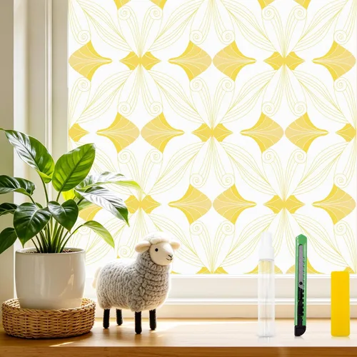 Vista 18 de SOMWISE Película de privacidad para ventana de vidrio esmerilado con herramientas, bloqueo de calor, anti-UV, antirreflejo, adherencia estática