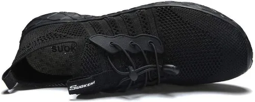 Vista 5 de SUOKENI - zapatos de secado rápido para playa o deportes acuáticos, sin cordones, para mujer, 9