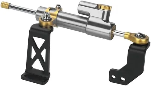 Vista 8 de Handlebar Steering Damper for PAN America 1250 S PA1250S Motorcycle Adjustable Stabilizer Steering Damper Mounting Bracket Support Kit PAN