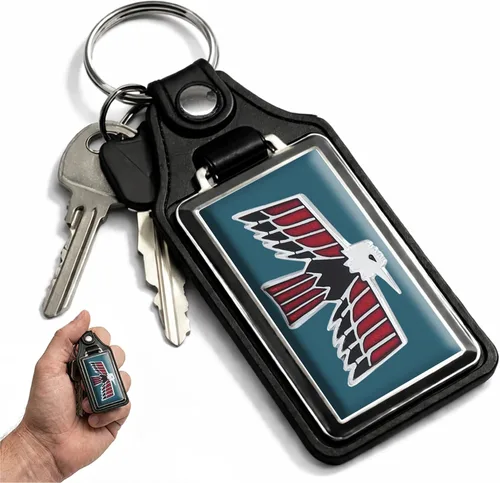 Vista 45 de Brotherhood Car Key Chain for Firebird and Trans Am - Classic Models Alpine Blue 1968 Firebird