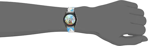Vista 2 de Sonic The Hedgehog SNC4008 Reloj de cuarzo azul para niños AzulNegro Digital