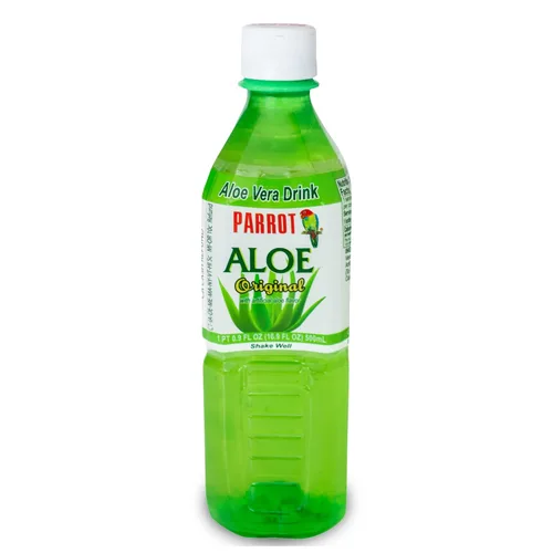 Vista 6 de Parrot Marca Aloe Vera Jugo Bebida Sabor Coco 16.9 fl oz 16.9 oz (Paquete de 10)