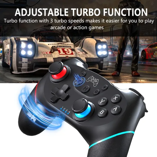 Vista 6 de YUYIU Upgraded Switch Controller Switch Pro Controller-Switch Remote Gamepad Joystick for Nintendo SwitchSwitch LiteSwitch OLEDPro Controller Switch