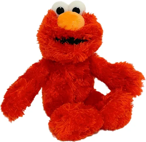 Vista 5 de Posh Paws Peluche oficial de Plaza Sésamo de 8 pulgadas, adecuado desde el nacimiento (Elmo)