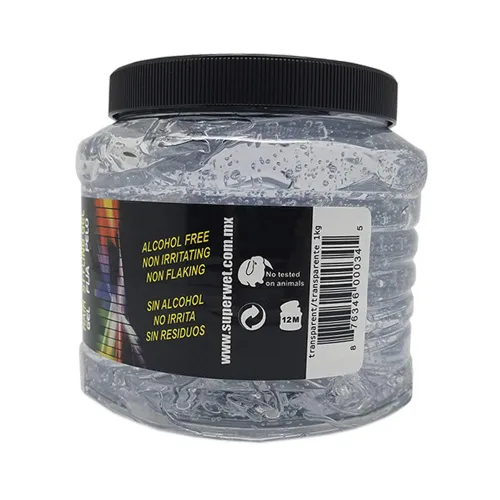 Vista 3 de Midway Importing Clear Jumbo Super Wet Hair Styling Gel, 2.2 libras