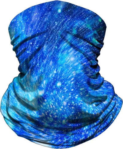 Vista 8 de Polaina para el cuello, reutilizable, máscara facial de tela, bandana, pasamontañas, bufanda, escudo