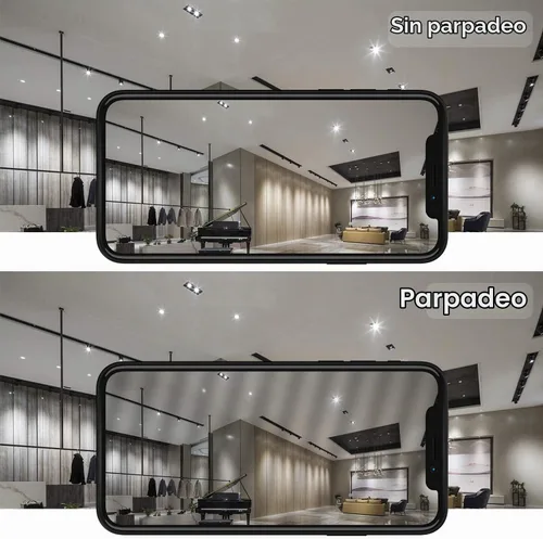 Vista 4 de SikSog Bombilla LED GU10 de 5000 K luz blanca diurna, equivalente a 70 W, no regulable, luces de inundación de ángulo de haz de 120°, bombillas LED