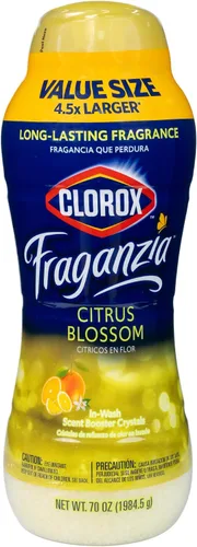 Vista 29 de Clorox Fraganzia Cristales Potenciadores de Aroma para Lavandería en Aroma de Madera de Cedro y Salvia - Perlas Perfumadas Frescas para el Lavado
