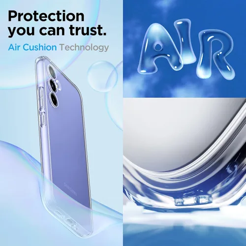 Vista 4 de Spigen Cristal líquido diseñado para Galaxy A54 5G Case (2023) - Cristal transparente