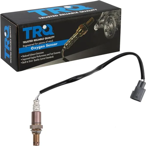 Vista 283 de TRQ Sensor de Oxígeno O2 de 4 Hilos de Banda Estrecha Compatible con VW Atlas 2.0L 2018-21, VW GTI 2.0L 2016-18, Audi A3 Quattro 2.0L 2015-18, VW