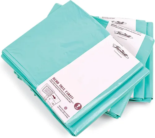 Vista 2 de Collections Etc Akord Slim - Paquete de 2 recambios de revestimiento para sistema de eliminación de incontinencia de adultos, azul, 7 galones