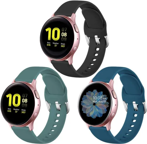 Vista 13 de Lerobo - Bandas compatibles con Samsung Galaxy Watch Active/Active 2 de 1.57 y 1.73 pulgadas/Galaxy Watch 1.65 pulgadas. Correa de reloj para Arena