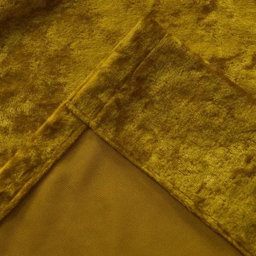 Vista 9 de Cortinas de Terciopelo Chartreuse Aplastado de Lujo Juego de 2 Paneles - 84 pulgadas de Largo para Oscurecer la Habitación Cortinas de Terciopelo