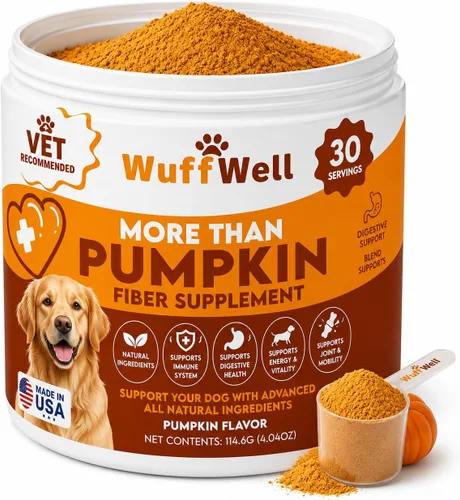 Vista 13 de WuffWell - Polvo dental probiótico para dientes de perros, fabricado en Allergy Itch