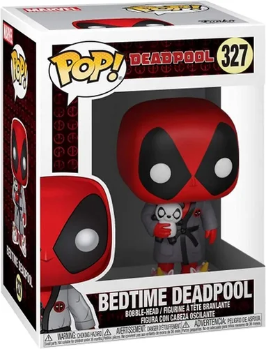 Vista 3 de Funko Pop! Marvel: Deadpool Playtime - Deadpool in Robe, multicolor