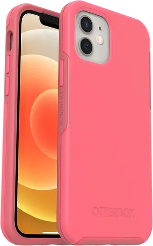 Vista 9 de OtterBox Symmetry - Funda con MagSafe para iPhone 12 Mini (solamente), embalaje no minorista, color negro