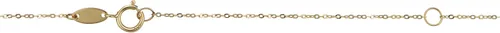 Vista 2 de Kooljewelry Collar Claddagh de oro amarillo de 14 k