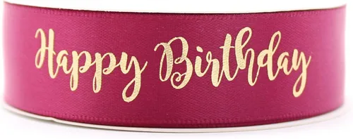 Vista 7 de Cinta negra con escritura plateada - Decoración de feliz cumpleaños para cumpleaños (negro)