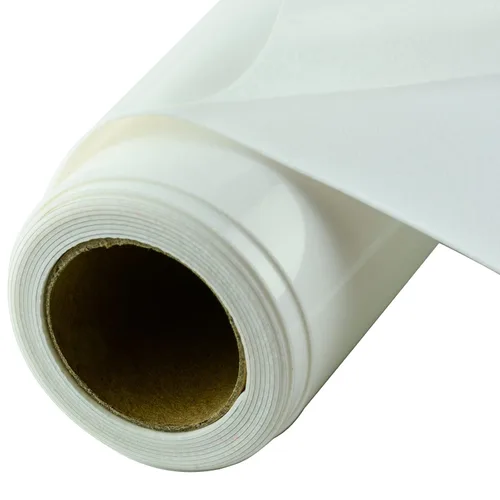 Vista 8 de Rollo de vinilo de transferencia de calor flocado HTV Flocado: 10 pulgadas x 4 pies para planchar para ropa de bricolaje (negro)